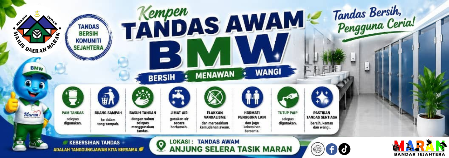 Banner Kempen Tandas Bersih BMW 2026 MDM 