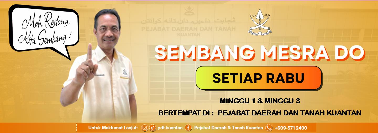 SEMBANG MESRA DO PDT KUANTAN