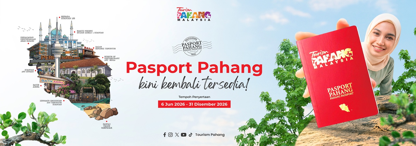 Banner Passport Toursim Pahang
