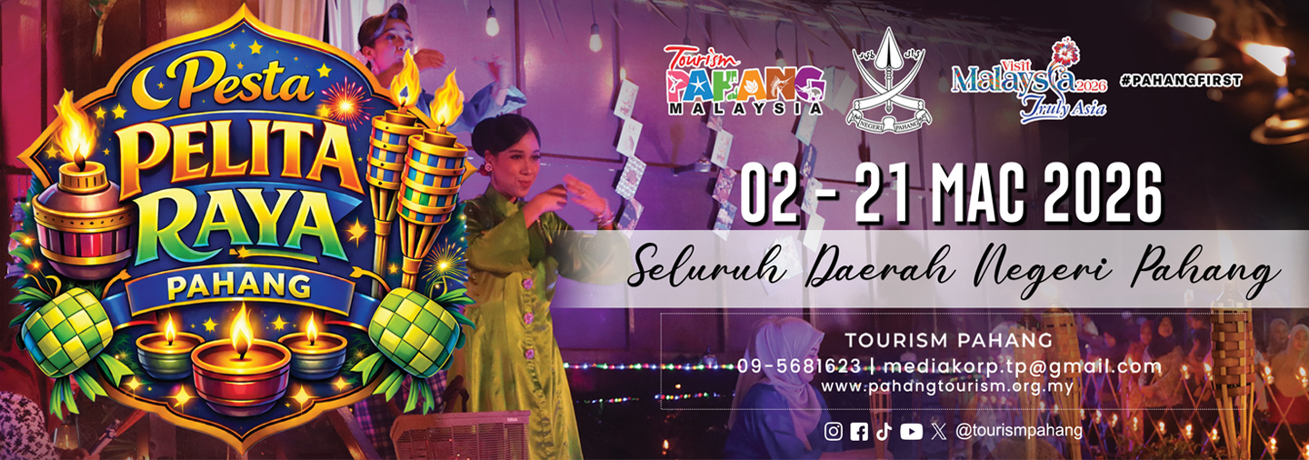 Banner Pesta Pelita Raya Tourism Pahang